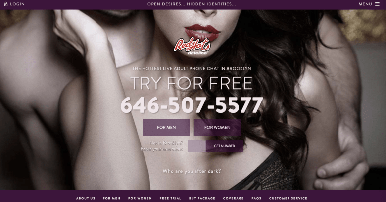 Red Hot Dateline Chat Line: Get Free Trial Phone Numbers